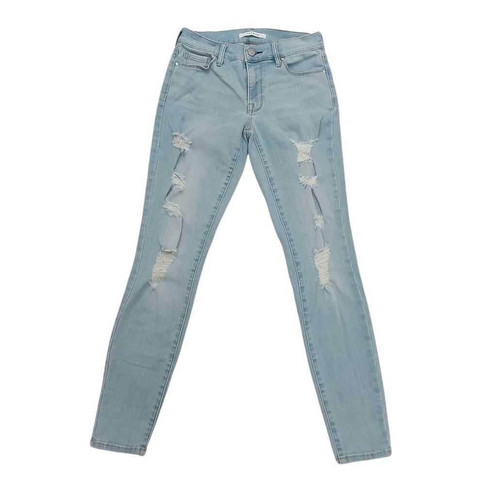 Pacsun Jegging Womens 23 Blue Perfect Fit Distressed Stretch Pockets Denim